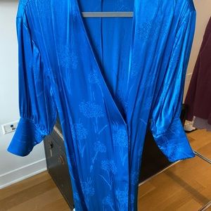Cobalt blue kimono